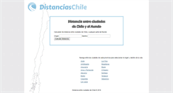 Desktop Screenshot of distanciaschile.com